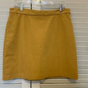 Boden mustard/gold skirt